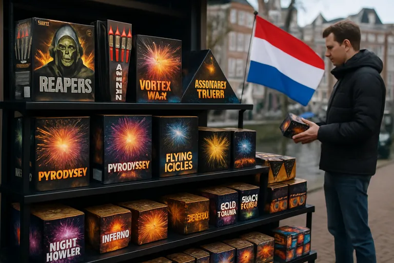 Vuurwerk kopen in Amsterdam