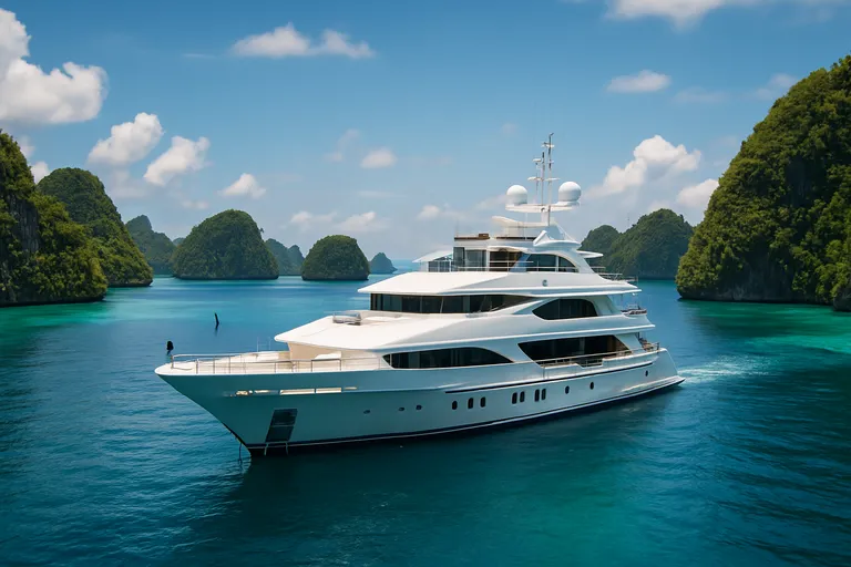 Raja ampat: een luxe ervaring op zee
